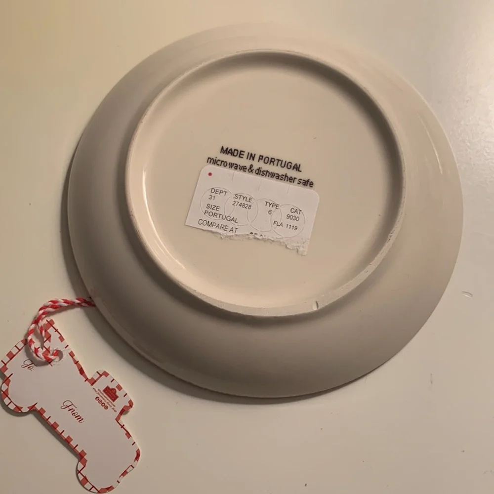 NWT Ceramic Deer Trinket Dish